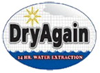 DryAgain Water, Mold and Fire Restoration Services Logo